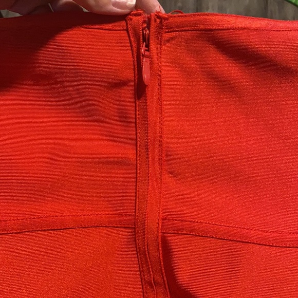 NWOT Red Mermaid Dress-never worn. Bought it on Poshmark but wore something else - Picture 8 of 8
